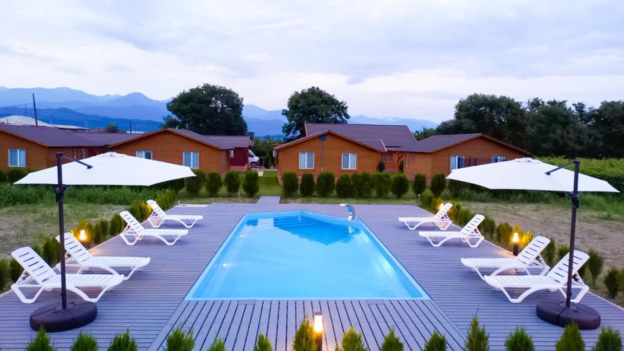 Finca Idoize Camping Hotel Akhmeta 외부 사진